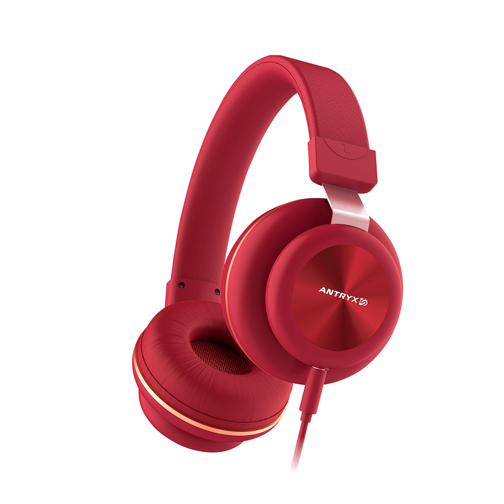 Audífono con Micrófono Antryx DS H650 Rojo