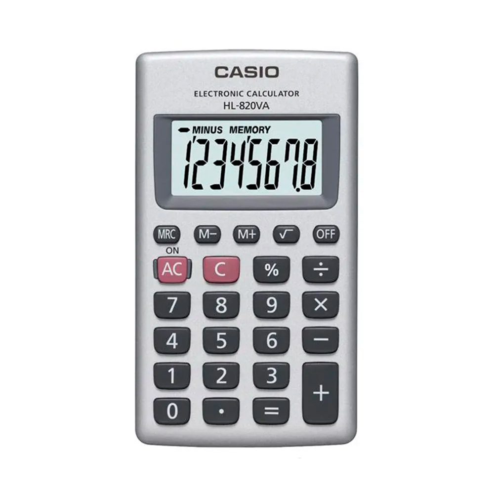 Calculadora de Bolsillo Casio HL-820VA-W-DP