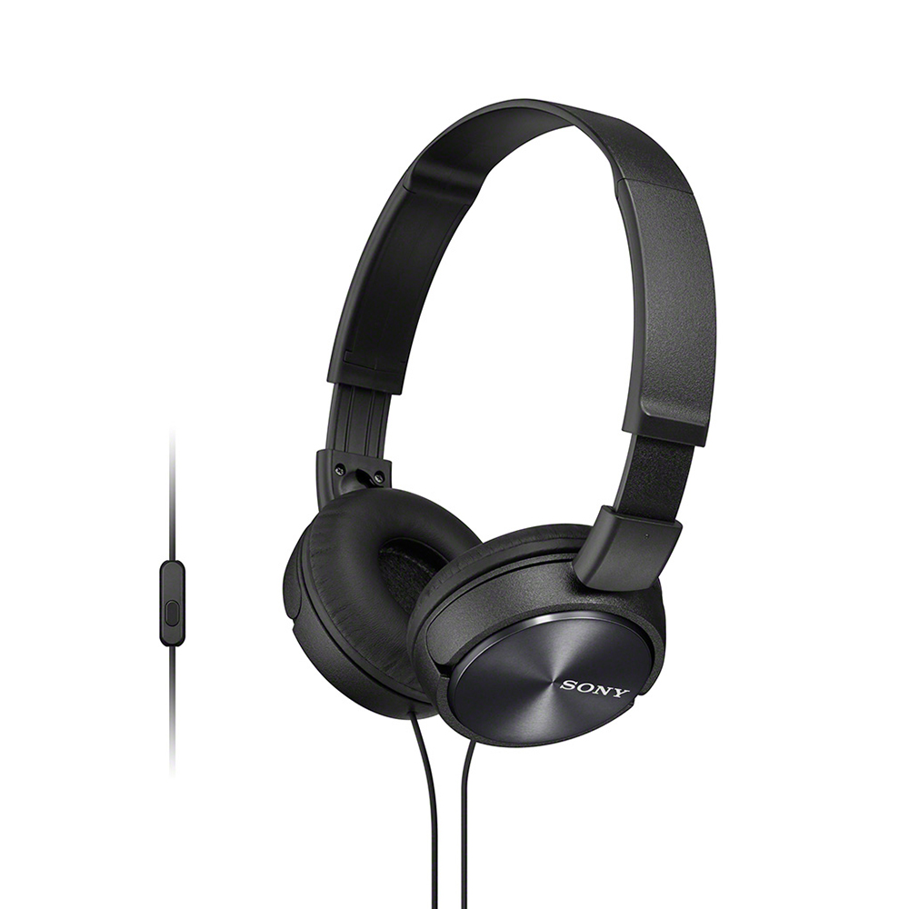 Audifonos Over Ear Sony MDR-ZX310AP con Microfono Negro