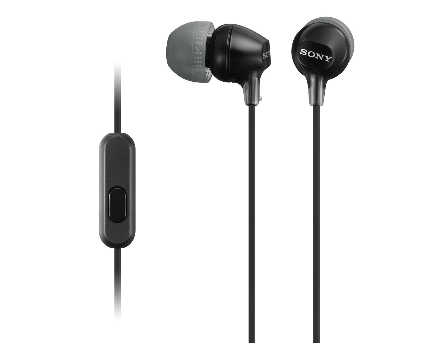 Audifonos In Ear Sony MDR-EX15AP con Microfono Negro