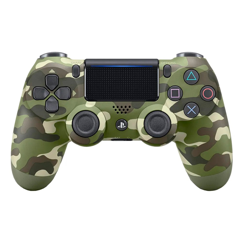 Mando Sony DualShock 4 PS4 Green Camouflage