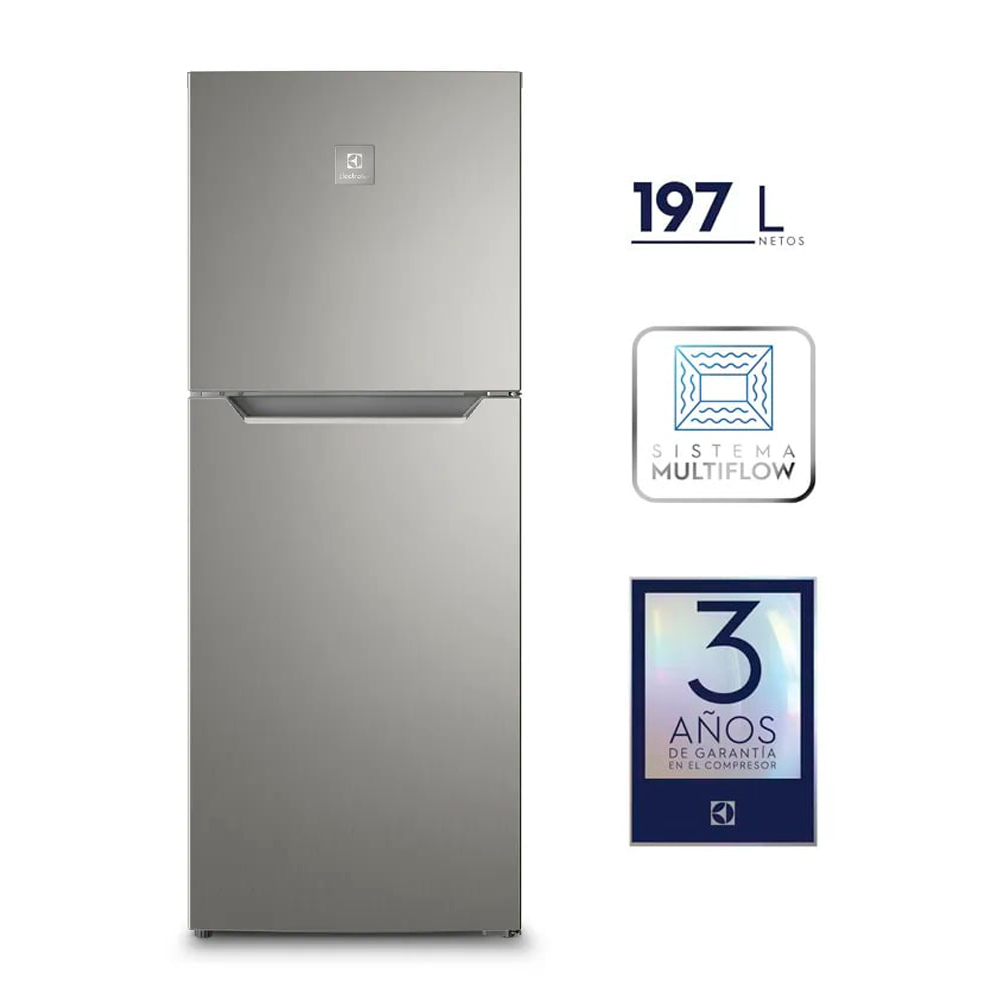 Refrigeradora Electrolux Top Mount ERTS23G2HRS No Frost 197L