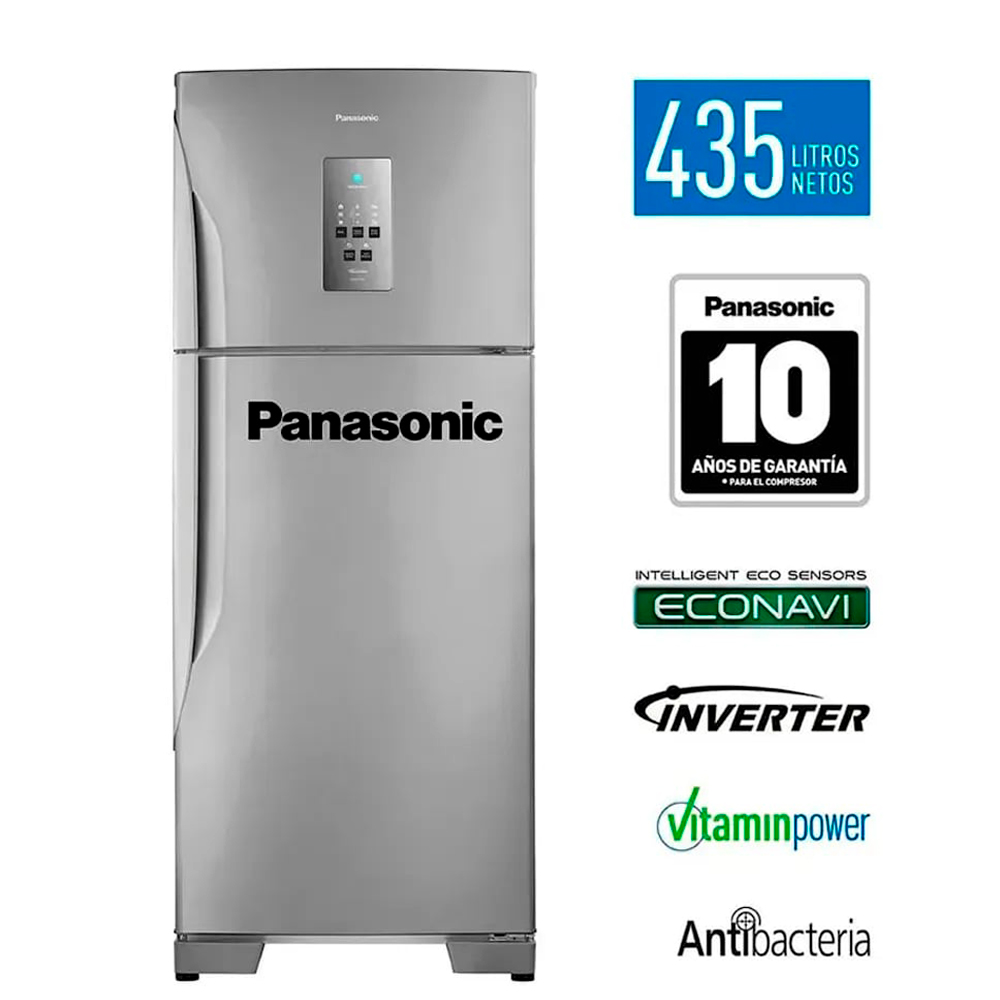 Refrigeradora Panasonic NR-BT51PV3XD No Frost 435L