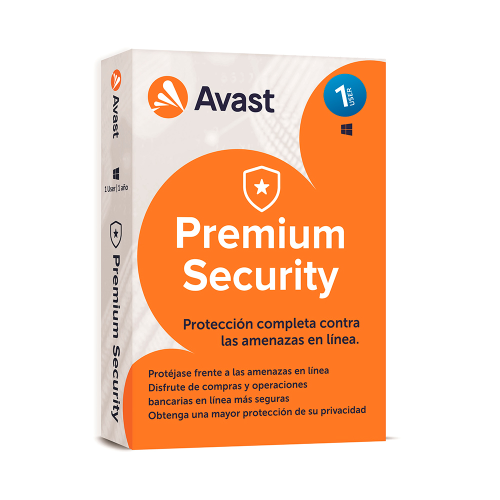 Antivirus Avast Premium Security 1 PC
