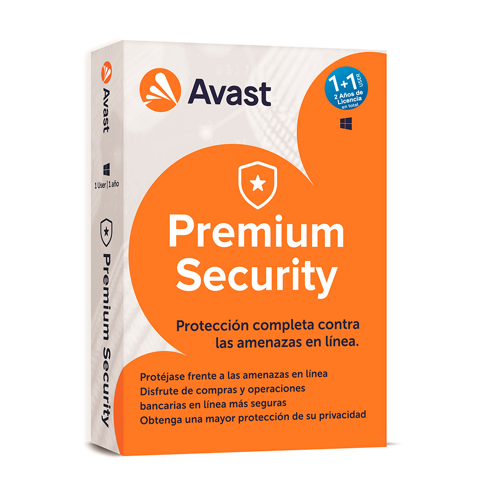 Antivirus Avast Premium Security 1+1 PC