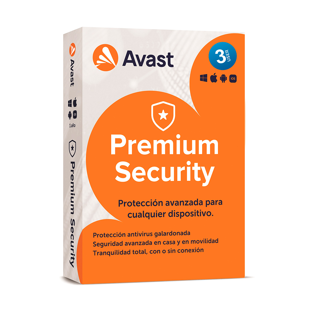 Antivirus Avast Premium Security 3 PC