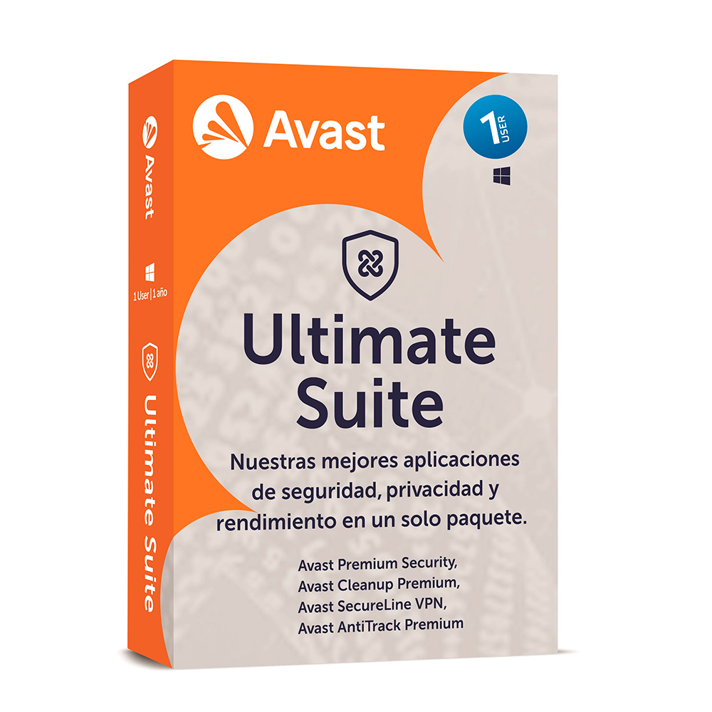 Antivirus Avast Ultimate Suite 1 PC