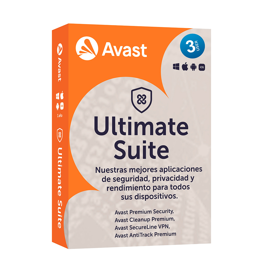 Antivirus Avast Ultimate 3PC