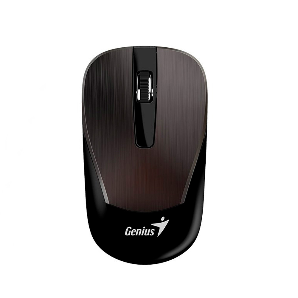 Mouse Óptico Genius Batería Recargable - ECO 8015 Chocolate