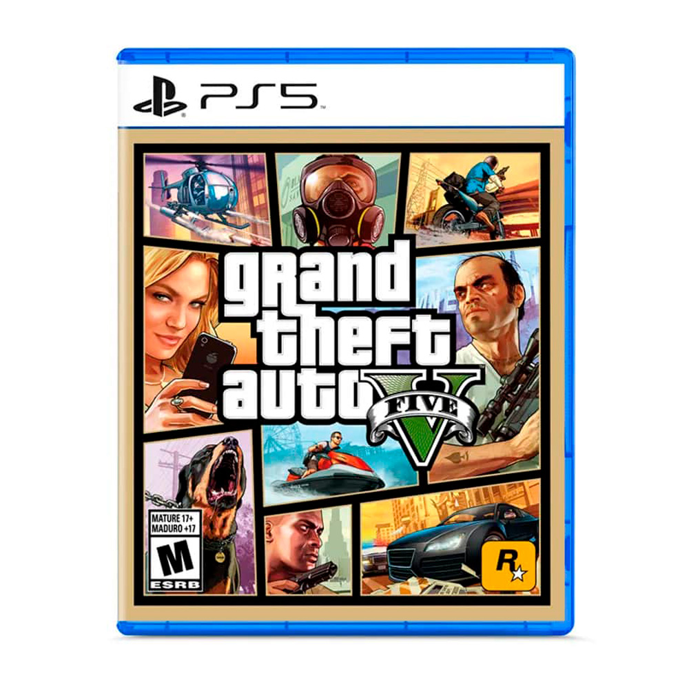 Videojuego Grand Theft Auto V PS5