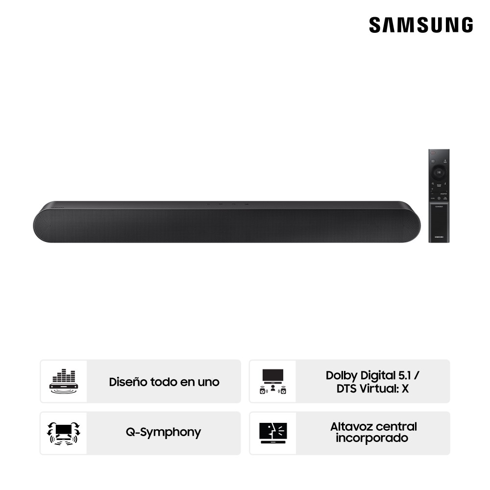 Soundbar Samsung Bluetooth 3.0ch HW-S50B