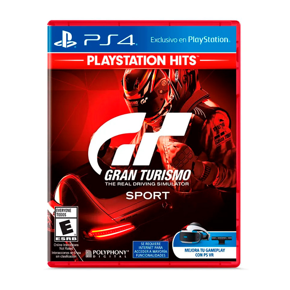 Videojuego Gran Turismo Sport PS4