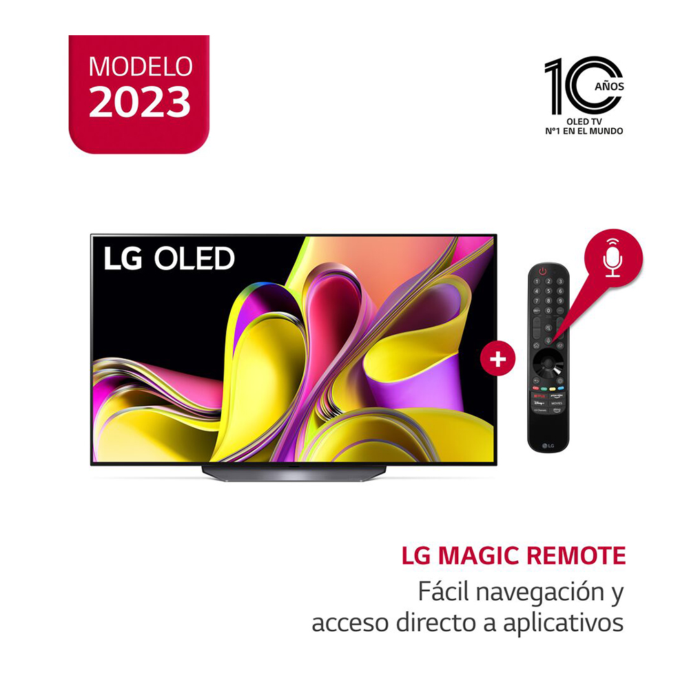 Televisor LG OLED 4K ThinQ AI Smart 55" OLED55B3PSA (2023)