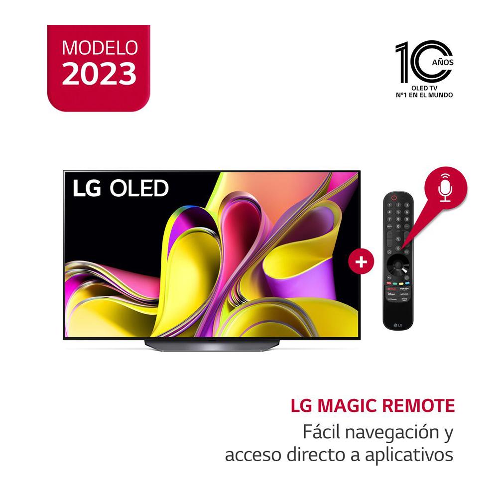 Televisor LG OLED 4K ThinQ AI Smart 65" OLED65B3PSA (2023)