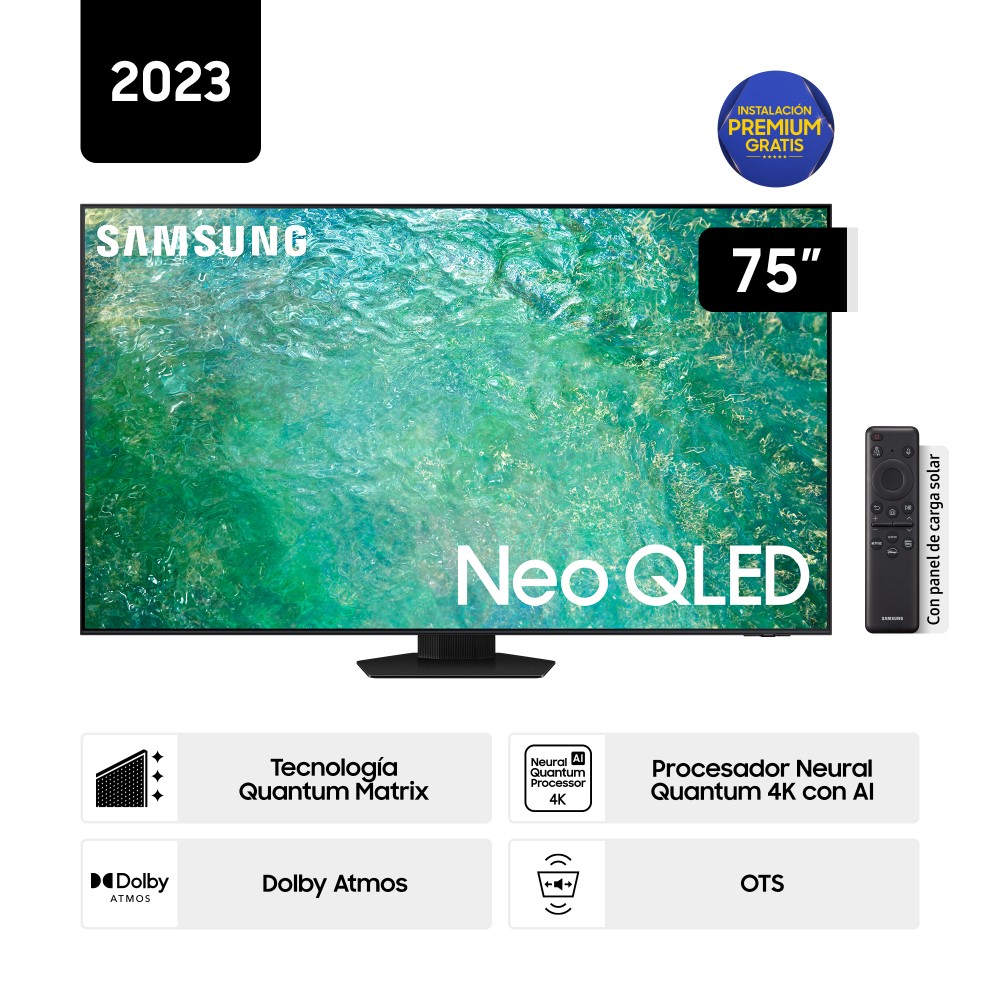Televisor Samsung Smart TV 75" Neo QLED 4K Mini LED QN75QN85CAGXPE (Nuevo)