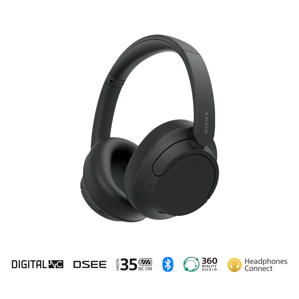 Audífonos Inalámbricos Sony con Noise Cancelling Wh-ch720n Negro