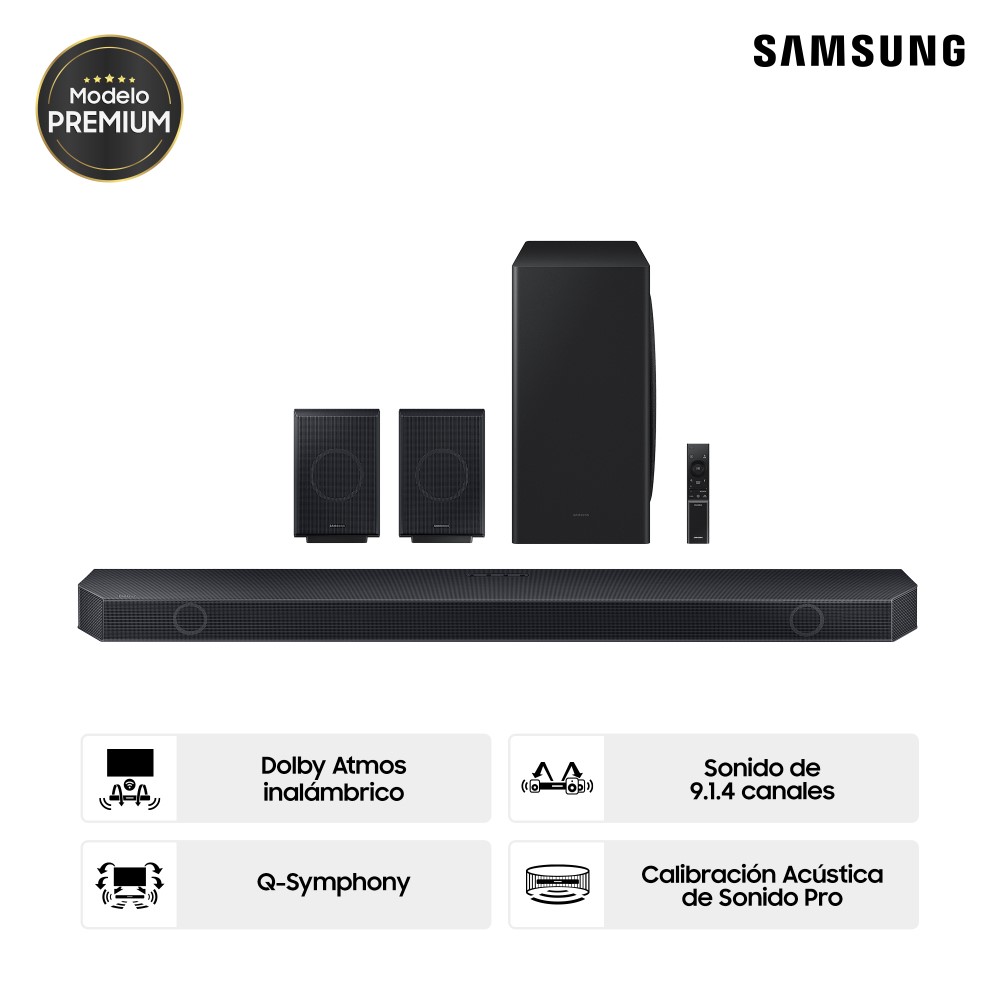 Soundbar Samsung Wifi Bluetooth 9.1.4 CH HW-Q930C/PE