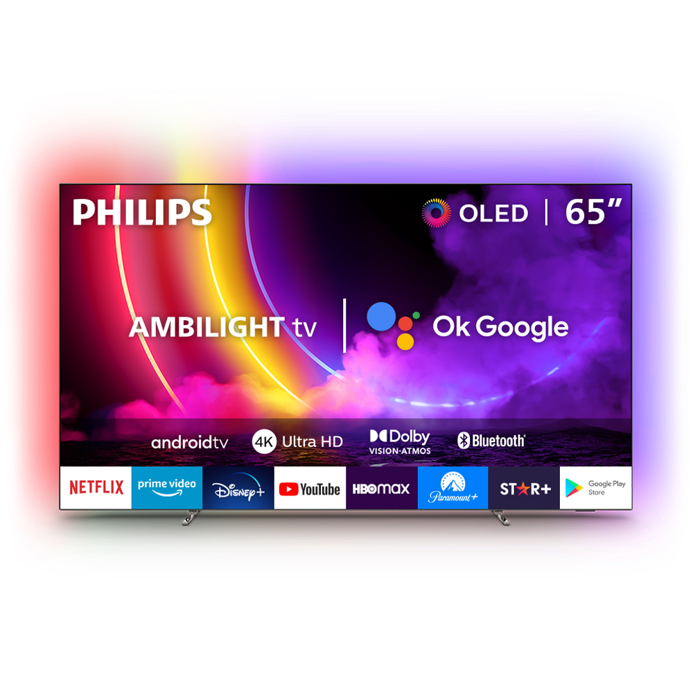 Televisor Philips OLED 4K UHD ambilight Smart 65" 65OLED707