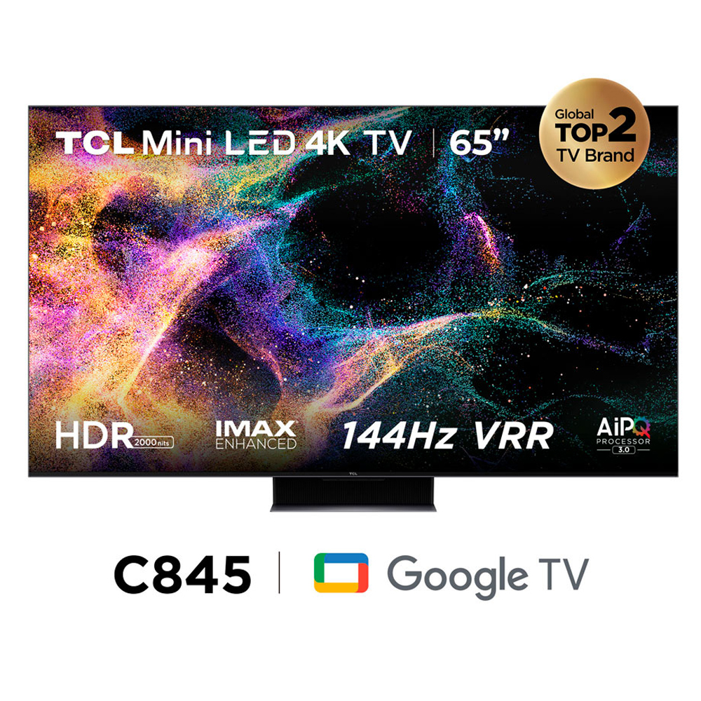 Televisor TCL SMART TV 65" Mini LED 4K UHD 65C845