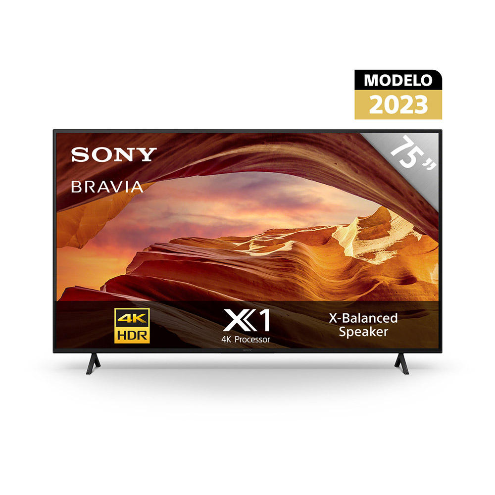 Televisor Sony LED 4K UHD Google TV Smart 75" KD-75X77L LA8