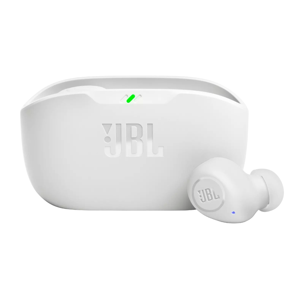 Audífono Bluetooth JBL Wave Buds Blanco