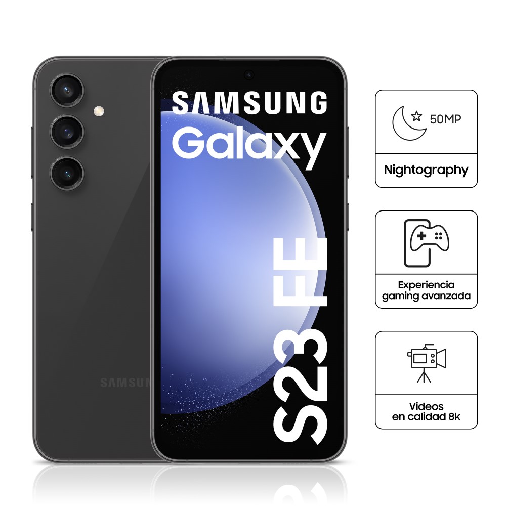 Celular Libre Samsung Galaxy S23 FE 6.4" 256GB 8GB RAM Graphite