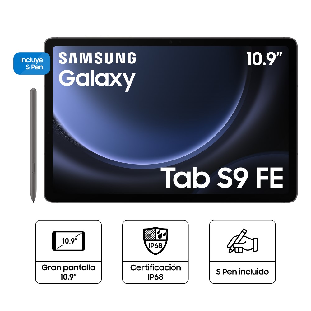 Tablet Samsung Galaxy Tab S9 FE 10.9" 128GB 6GB RAM Graphite