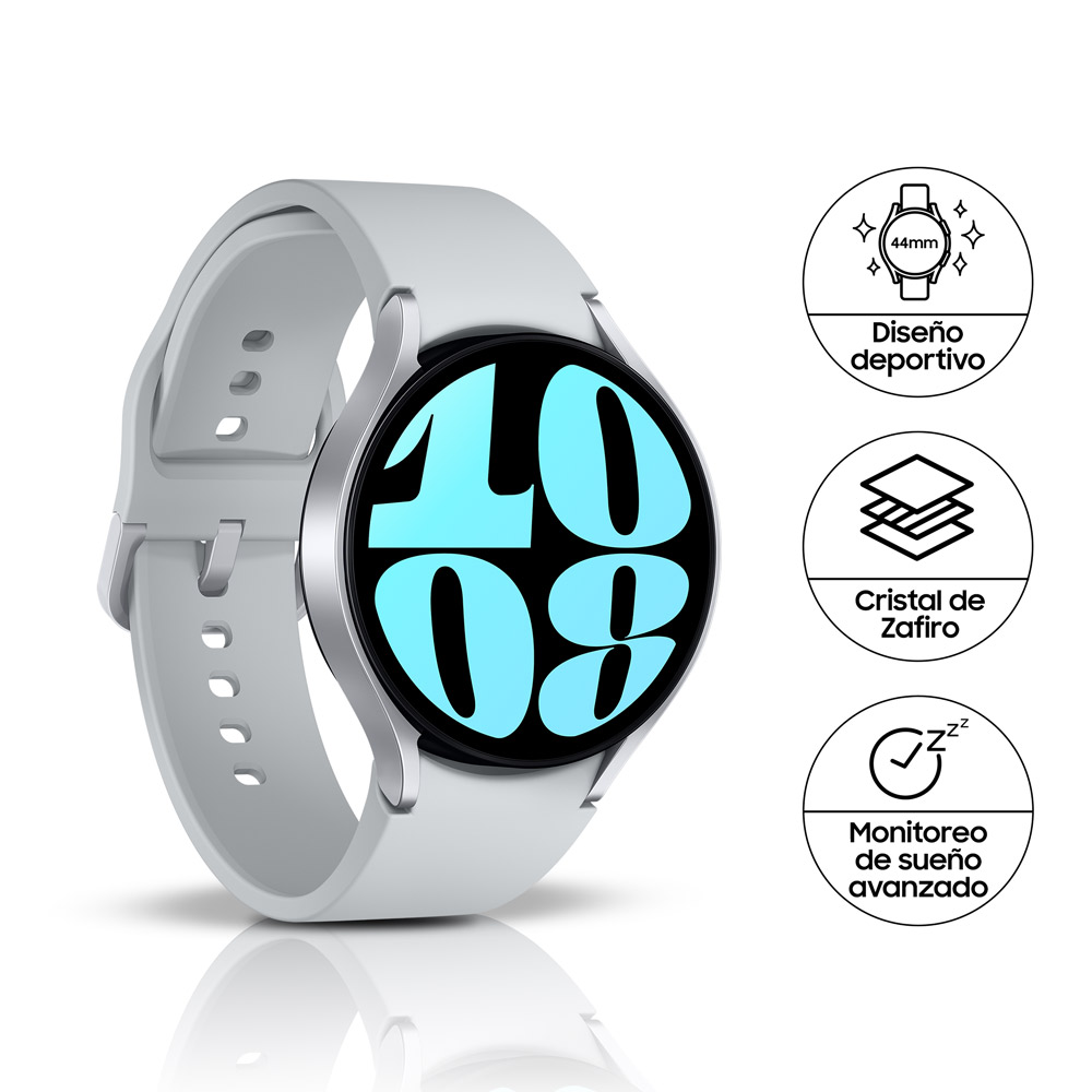 Reloj Smart Samsung Galaxy Watch 6 Large Silver