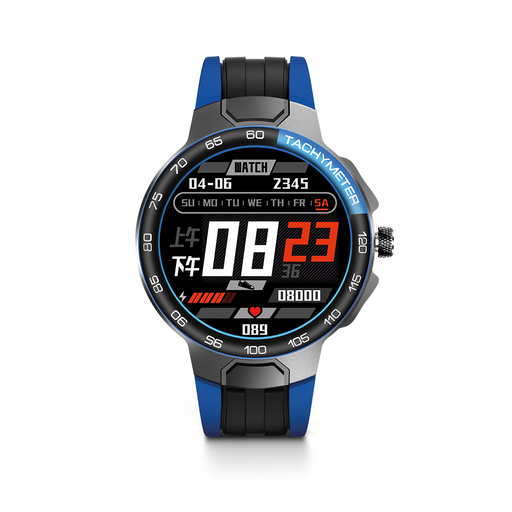 Reloj Smart Miray RSM-003AZ Negro/Azul