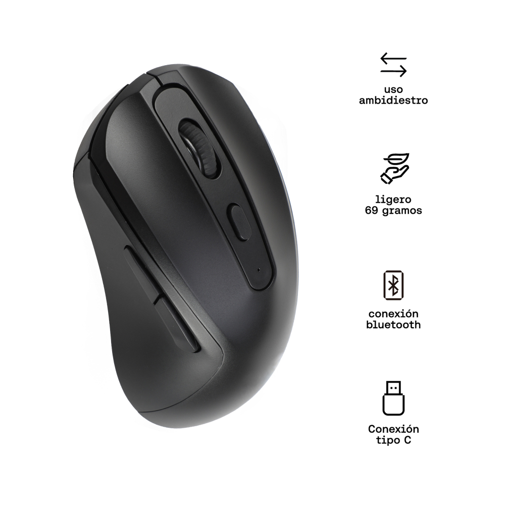 Mouse Inalámbrico Bluetooth Kuzler FONZ-101