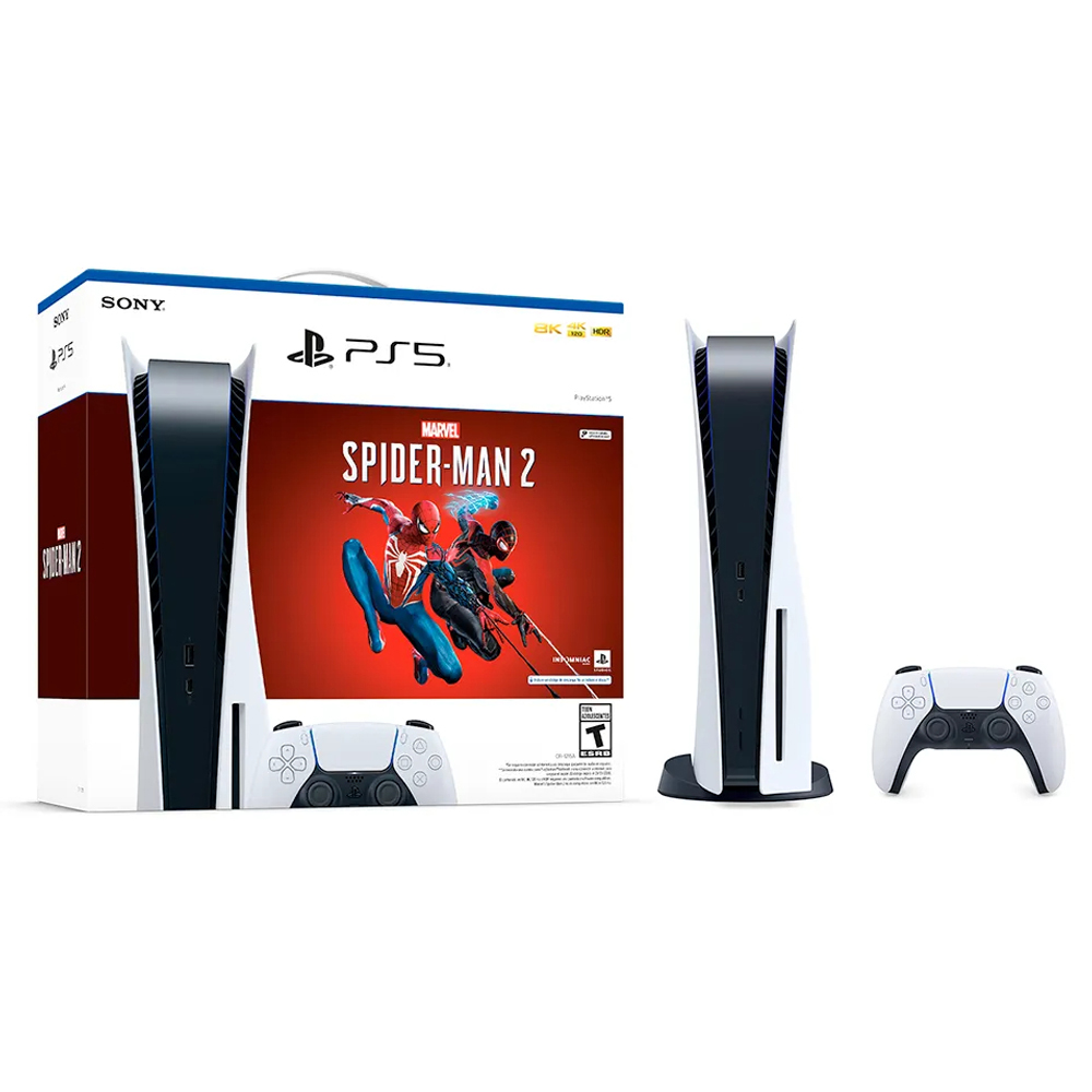Consola PS5 Standard Edition Spiderman 2 Bundle