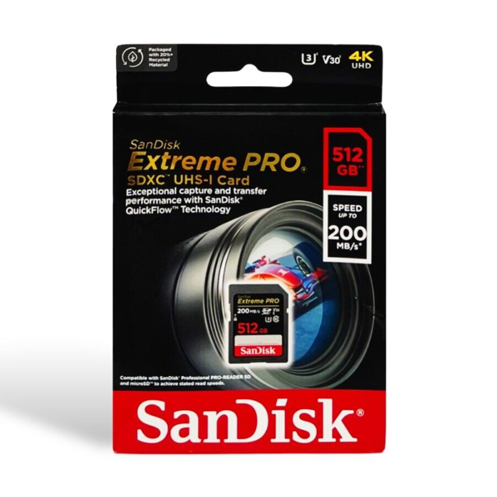 Tarjeta SD Sandisk Extreme Pro SDSDXXD 512 GB
