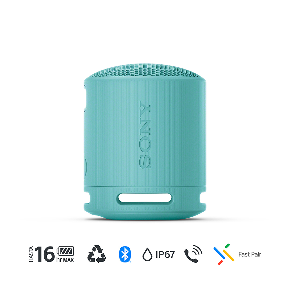 Parlante Inalámbrico Bluetooth Sony SRS-XB100/LCLA Azul