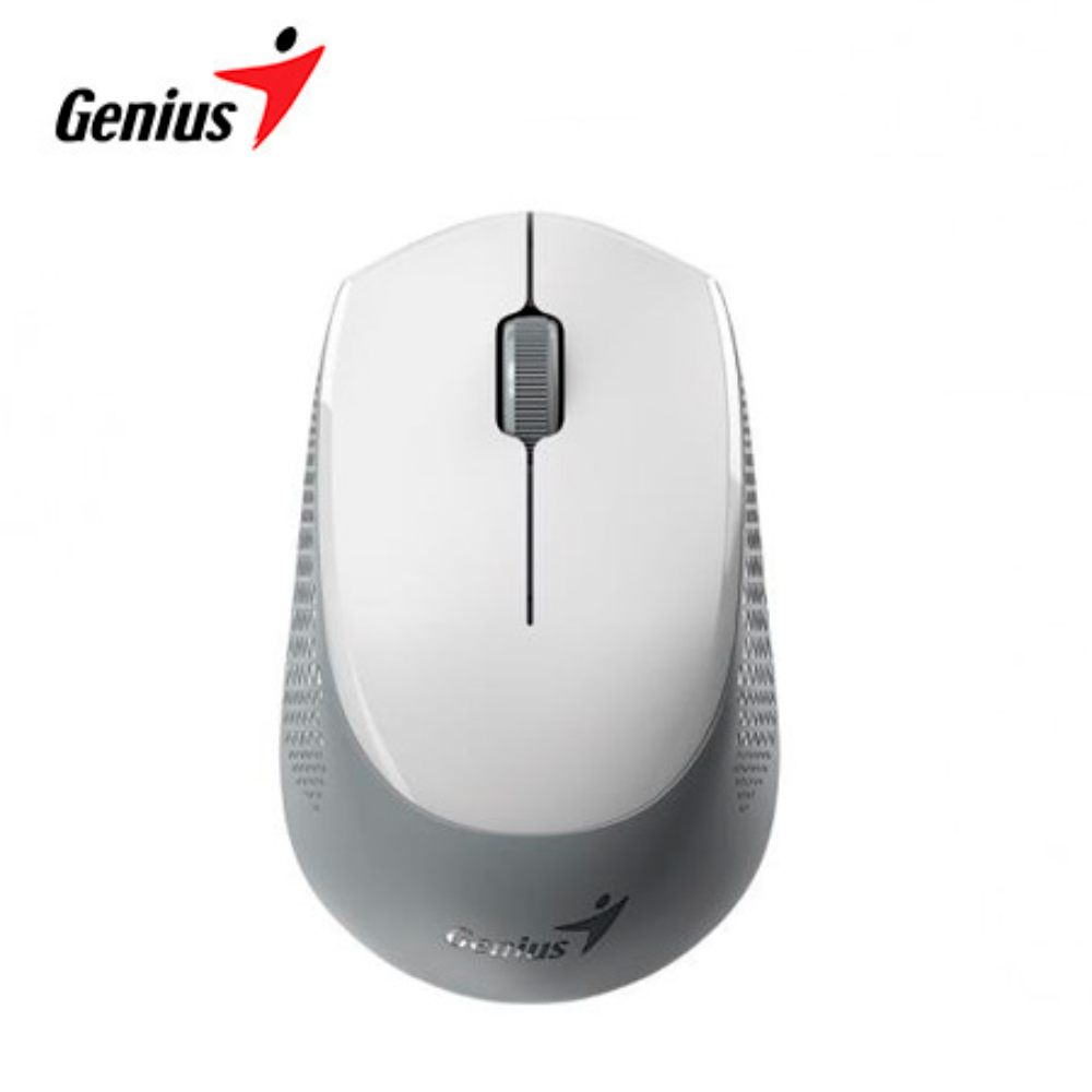Mouse Inalámbrico Bluetooth Genius NX-8000S White Grey