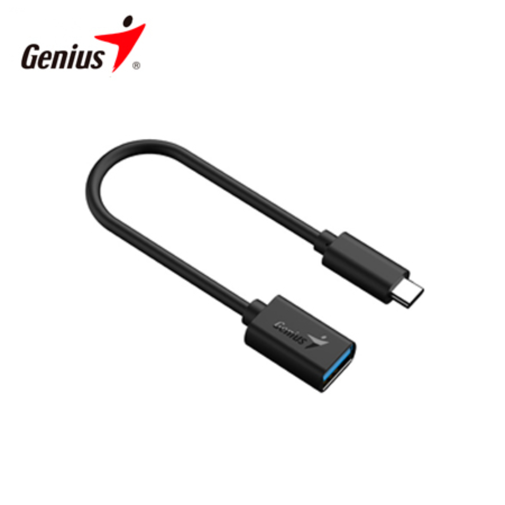 Adaptador Genius ACC-C2AC USB-C a USB-A 21cm