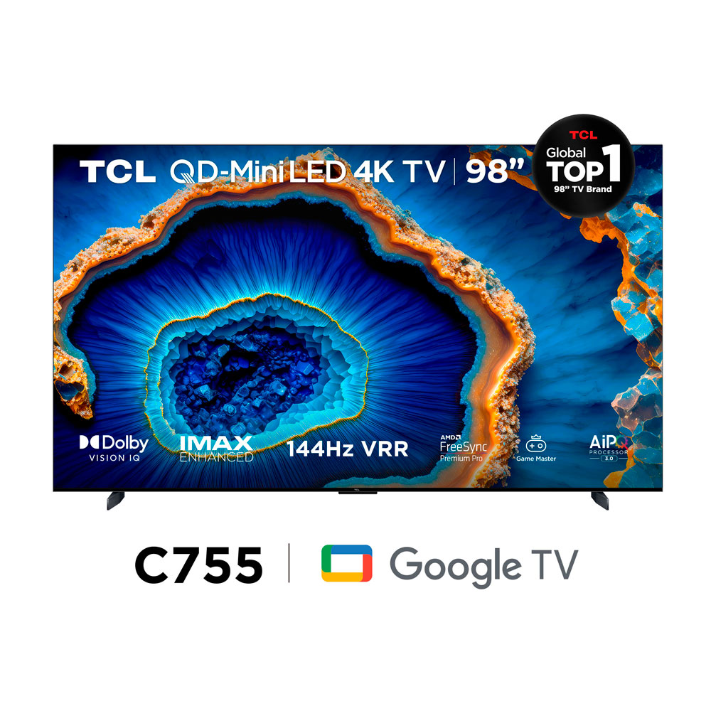 Televisor TCL SMART TV 98" MINI LED 4K UHD 98C755