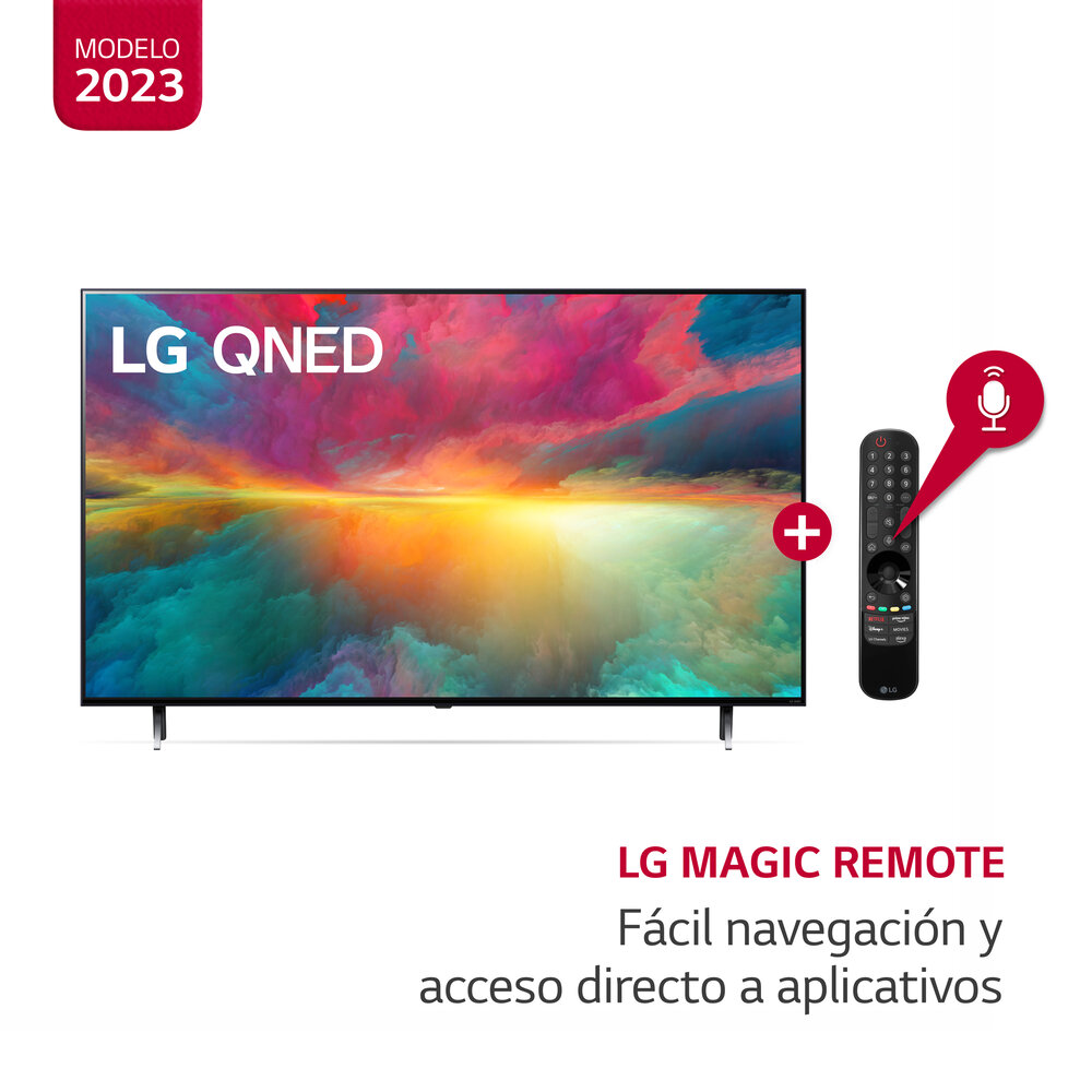 Televisor LG QNED 4K ThinQ AI Smart 65" 65QNED75SRA