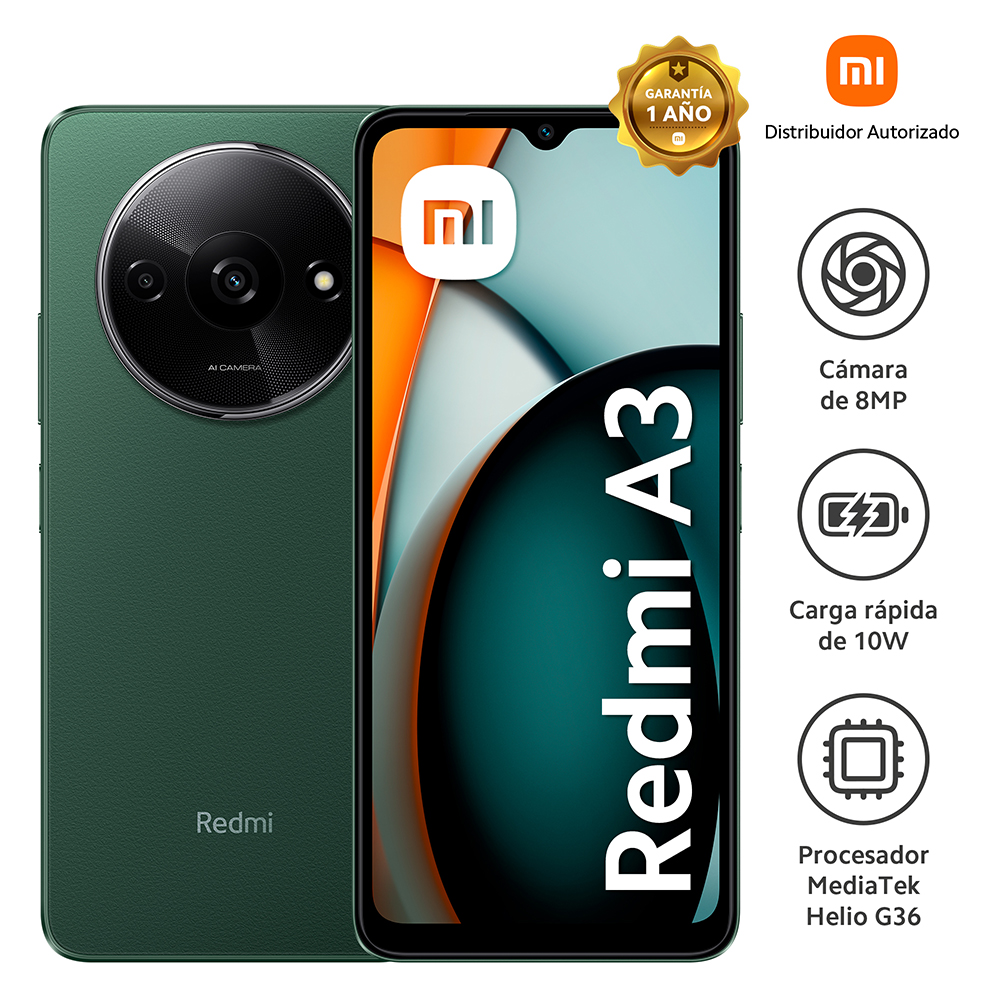 Redmi A3 Forest Green 3GB RAM 64GB ROM