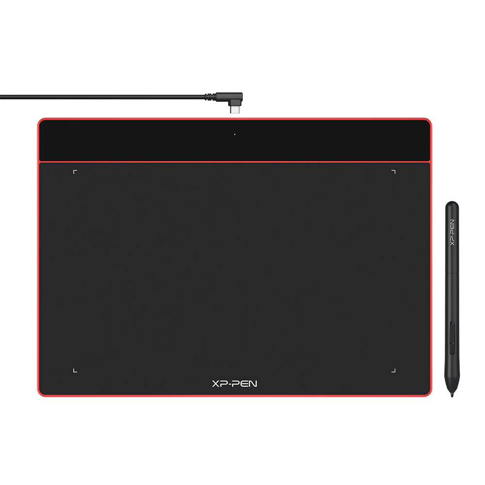 Tableta Digital XP-Pen Deco Fun CT-640 S Rojo