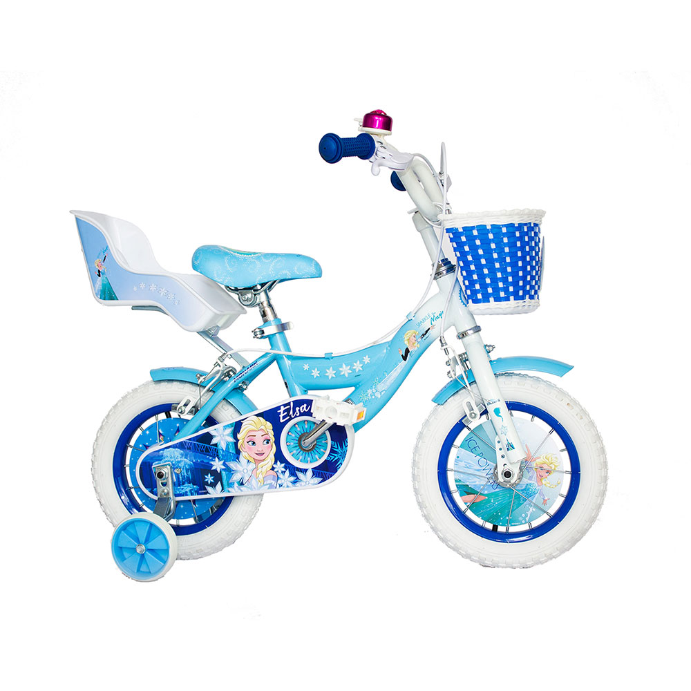 Bicicleta Monark Frozen Elsa Aro 12" Celeste