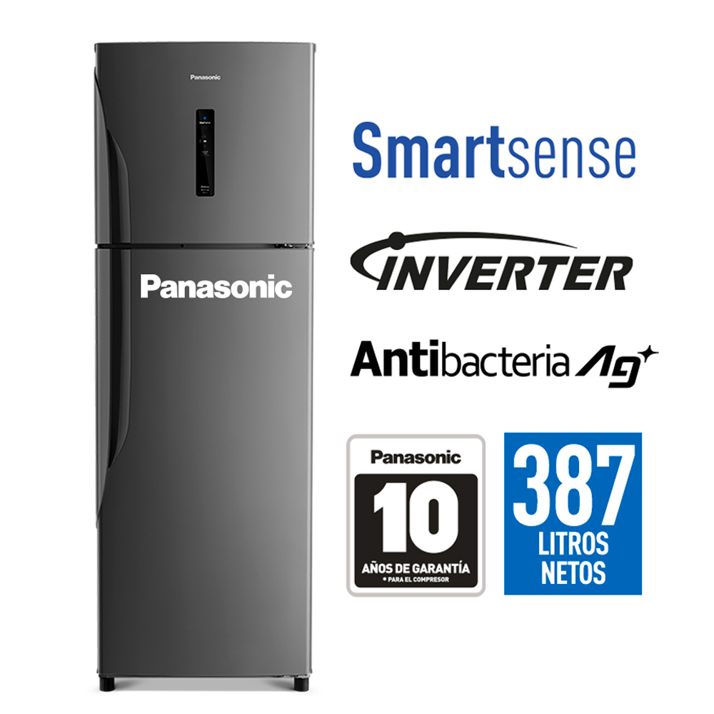 Refrigeradora Panasonic NR-BT43PV1TD No Frost 387L