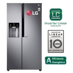 Refrigeradora LG Side by Side LS63SPGK No Frost 591L