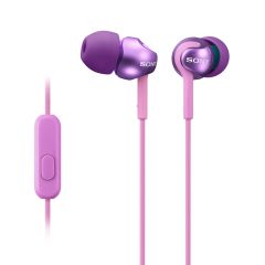 Audifonos In Ear Sony MDR-EX110AP con Microfono Violeta