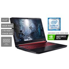 Laptop ACER AN515-54-741N 15.6" Intel Core i7 9750H 1TB HDD + 256GB SSD 16GB RAM 