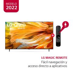 Televisor LG LED 4K MINI LED ThinQ AI 75" 75QNED90 (2021)