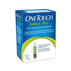 Tiras Reactivas OneTouch Select Plus x50