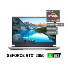 Laptop Dell G15 5515 56TC7 15.6" AMD Ryzen 5 5600H 512GB SSD 8GB RAM