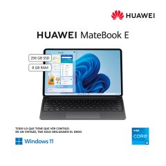 Laptop 2 en 1 Huawei MateBook E DIRAC-W5821T 12.6" Intel Core i5-1130G7 11va Gen 256GB SSD 8GB RAM