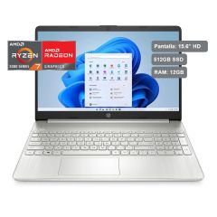 Laptop HP 15-ef2526la 15.6" AMD Ryzen 7 5700U 512GB SSD 12GB RAM