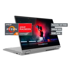 Laptop Lenovo IdeaPad Flex 5 14" AMD Ryzen 5 5500U 256GB SSD 8GB RAM